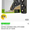 ZOTAC GAMING 지포스 RTX 5080 SOLID OC D7 16GB