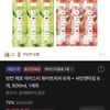 던킨 제로 아이스티 화이트피치 6개 + 샤인앤라임 6개, 500ml, 1세트