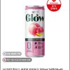 롯데 핫식스 글로우 제로 피치살구맛 355미리 x 24